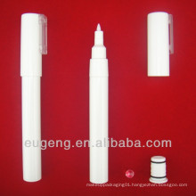 Plastic cosmetic packaging for nail art pencil